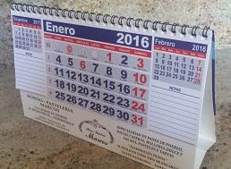 1. CALENDARIOS SOBREMESA